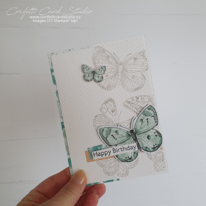 Birthday Butterflies Handmade Card