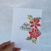 Joyful Poinsettia Christmas Card
