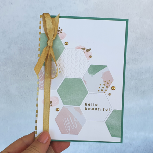 Read more about the article HELLO BEAUTIFUL HEXAGON CARD