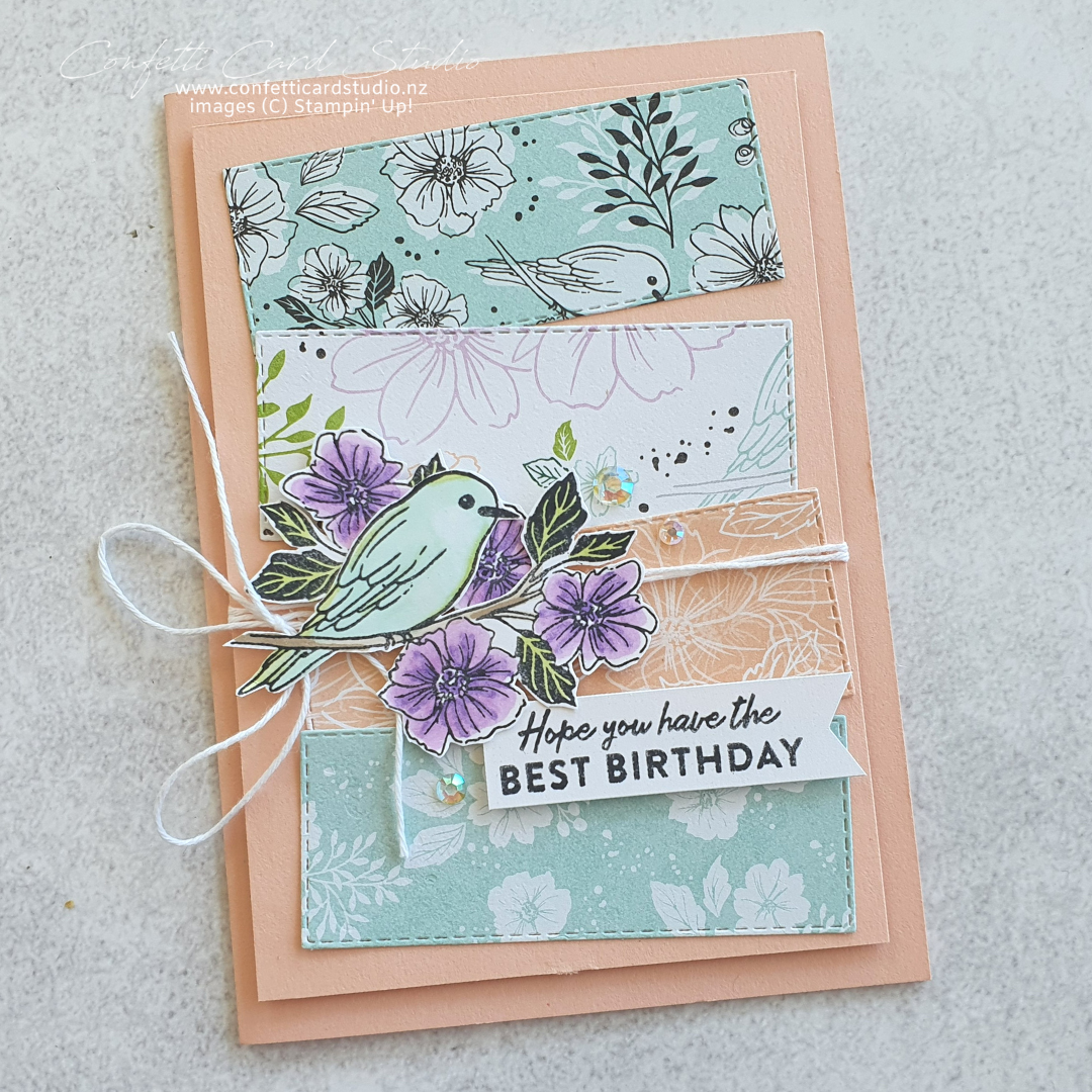 Easy Dsp Card Layout Confetti Card Studio