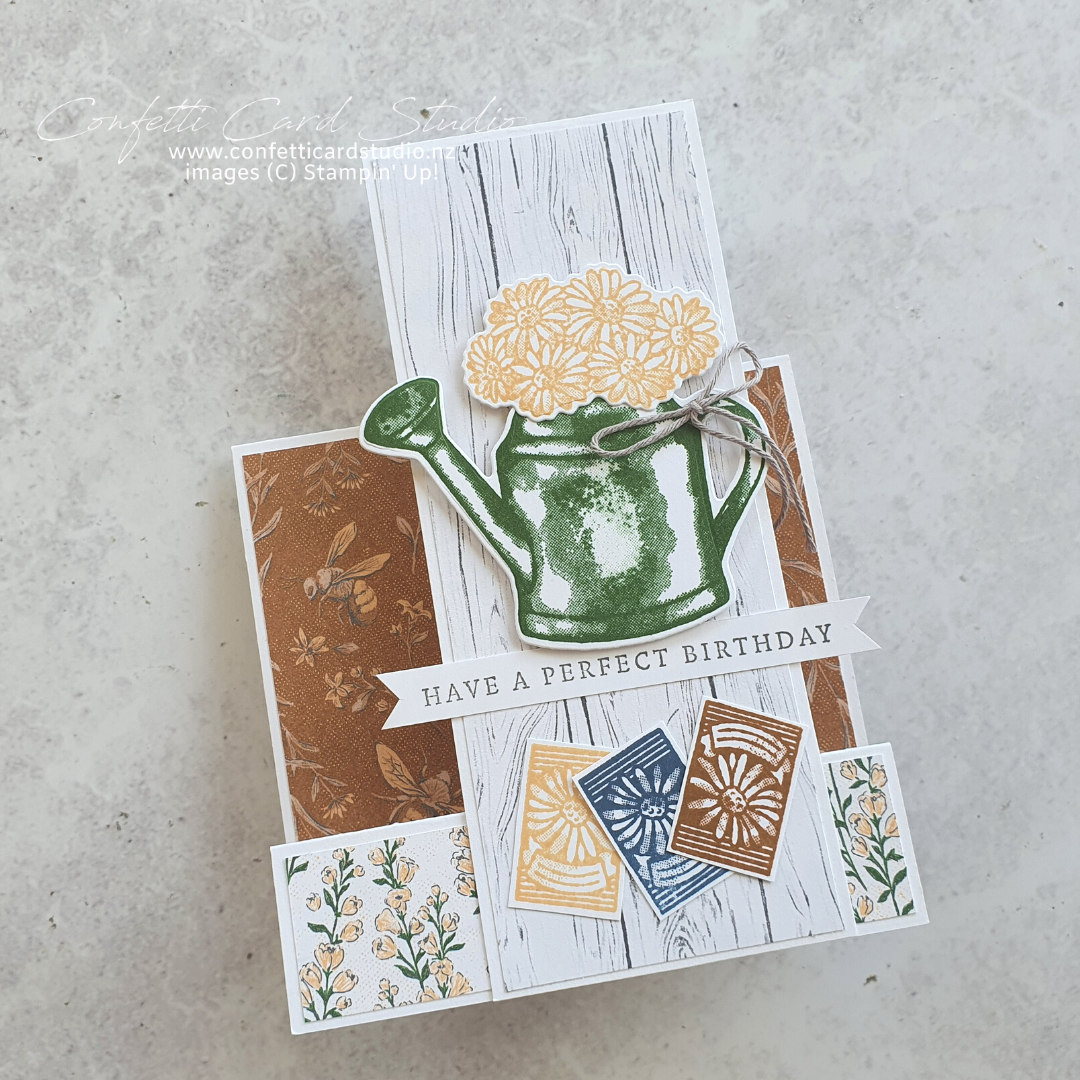 Easy Dsp Card Layout Confetti Card Studio