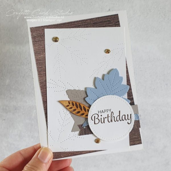 Leaf Elements Birthday Card