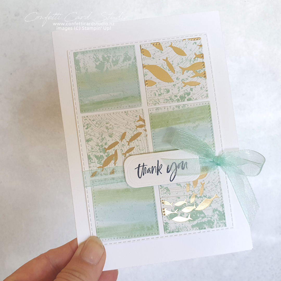 By The Bay Inchie Thank You Card