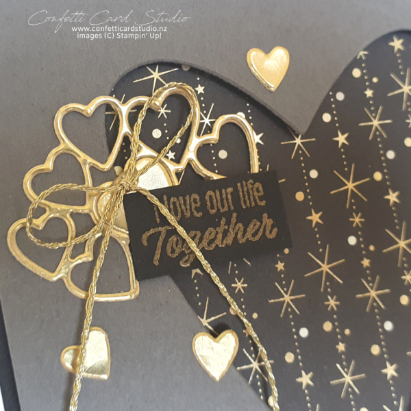 I Love Our Life Together Valentine Card Detail
