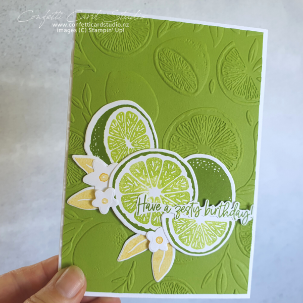Zesty Lime Birthday Card