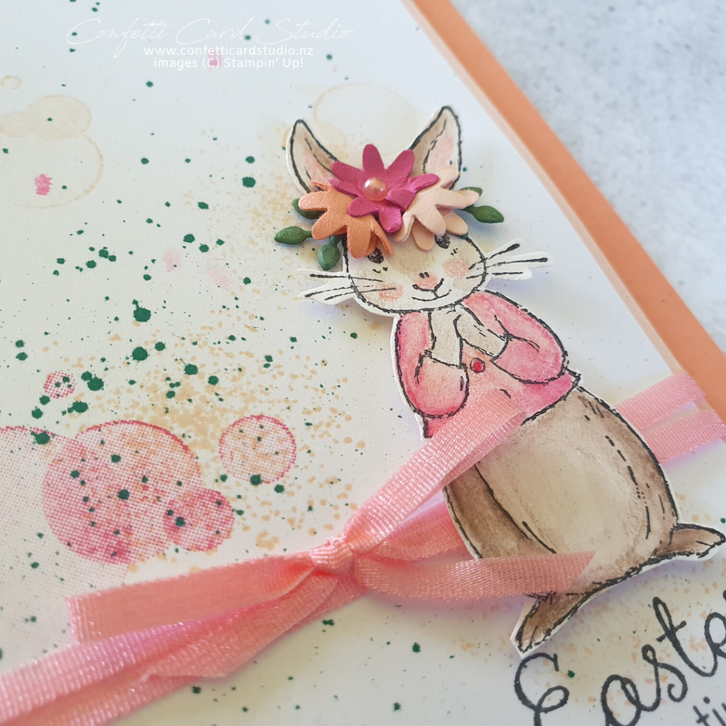 Watercolour Easter Greetings Card - Confetti Card Studio