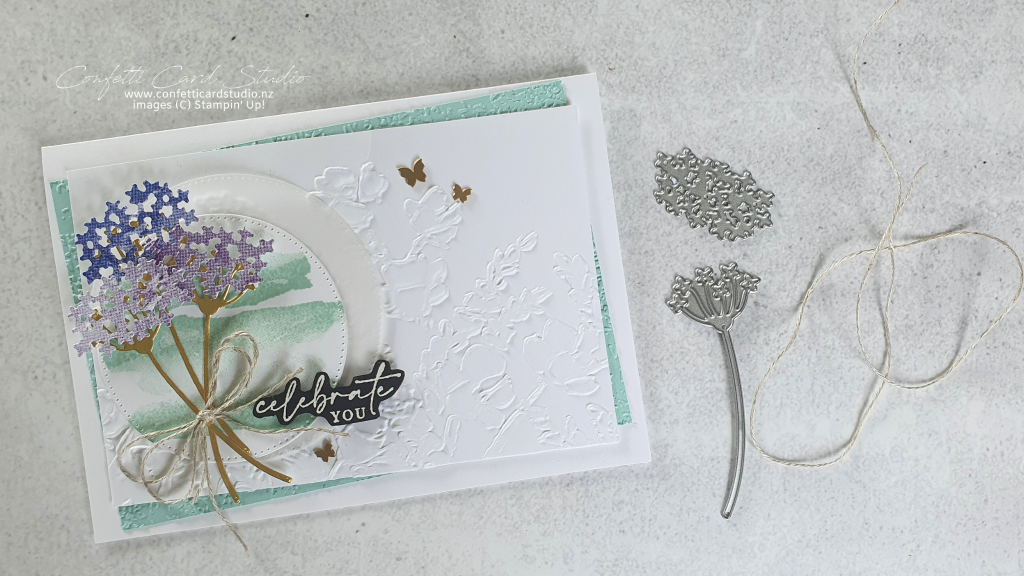 Dainty Delight Layered Flower Posy Card