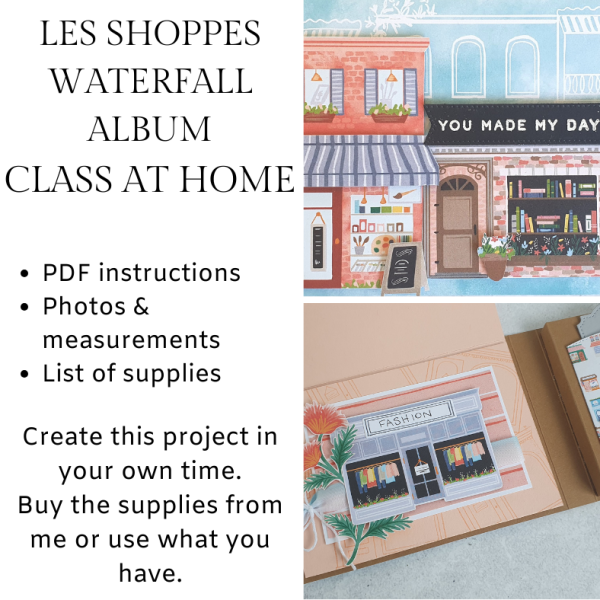 Les Shoppes Hidden Waterfall Album Tutorial