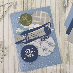 Read more about the article How to Make a Father’s Day Card with Stampin’ Up! Take To The Sky Suite