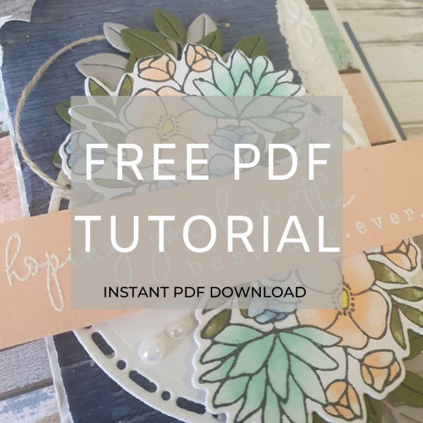 How To Make a Standing Easel Fun Fold Card Facebook Live