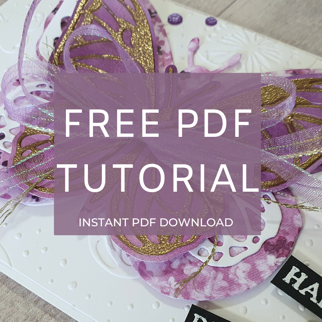 How To Use Beautiful Butterflies Hybrid Embossing Folder - Confetti ...