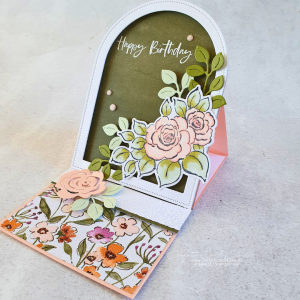 Floral Charm Arched Easel Tutorial
