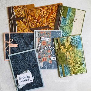 Read more about the article Sunflower 3D Embossing Ink Magic