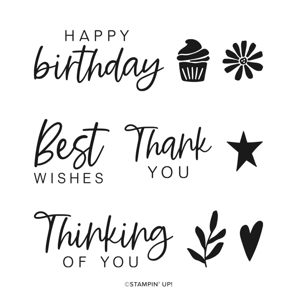 With You in Mind Stamp Set